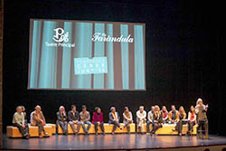 Presentació de la programació dels teatres Principal i La Faràndula de gener a juny de 2016. 